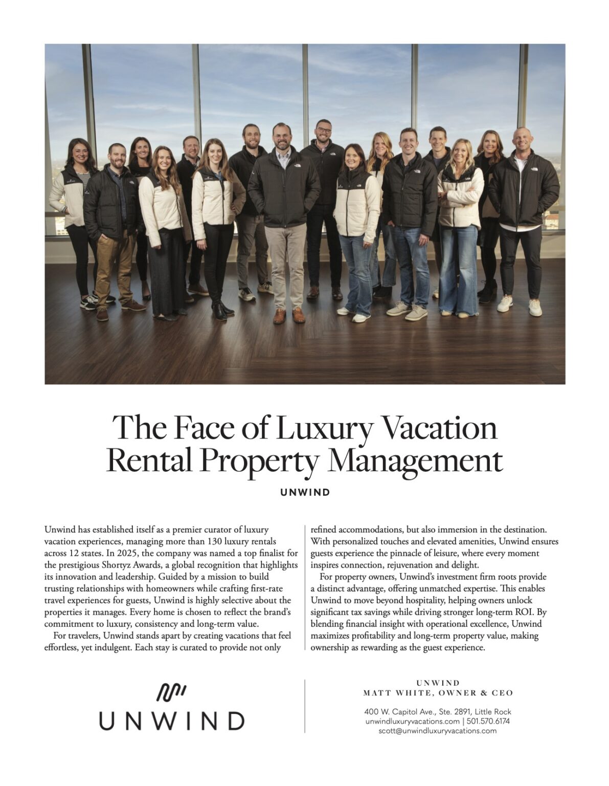 News & Honors - Unwind Luxury Vacations